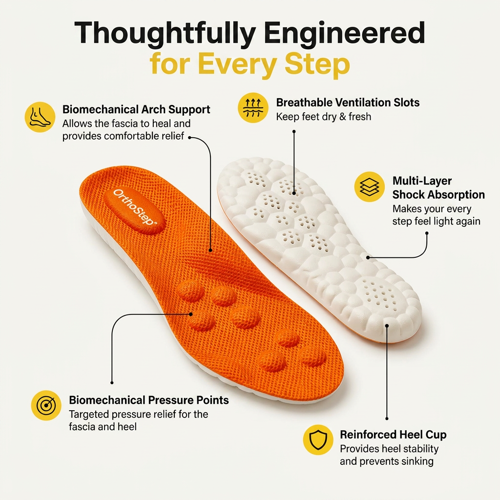 Relief insoles for heel pain & plantar fasciitis US